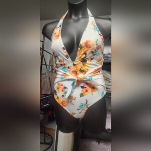Floral One-Piece Swimsuit